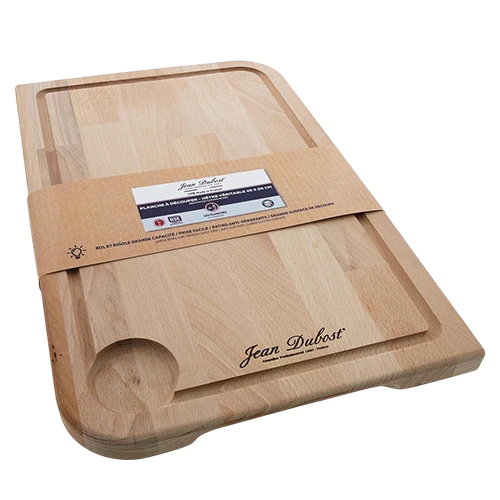 Jean Dubost Carving Board Oiled Beechwood 45 × 29 cm - Brown