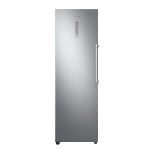 Samsung Upright Single Door Freezer RZ32M71207F -  11.5 ft. Capacity - No Frost Technology - All-Around Cooling - Digital Inverter Compressor - SmartThings Ready - Slim Ice Maker- Refined Steel