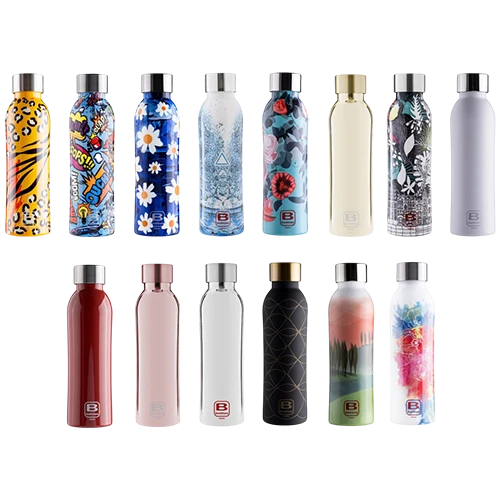 Bugatti B Bottles Twin Thermal Bottle - Premium 18/10 Stainless Steel - Eco-Friendly & BPA-Free - Double-Wall Vacuum Insulation