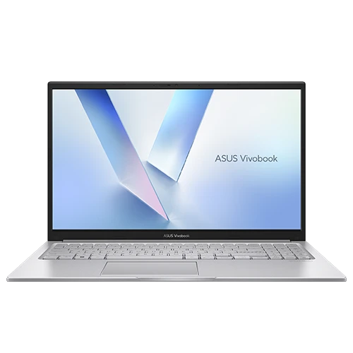 Asus Vivobook Laptop X1504VA-NJ379 - Intel Core i7-1355U - Ram 8 GB DDR4 - Hard Disk 512 GB SSD - 15.6 Inch FHD Display - DOS - Silver