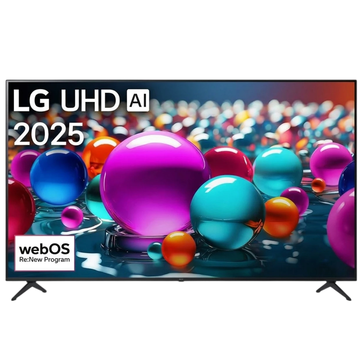 LG UHD AI 4K Smart Television UA85006LA - 4K UHD Display -Cinematic -Gaming Optimization - AI Magic Remote - webOS - α7 AI Processor Gen8 -  Black