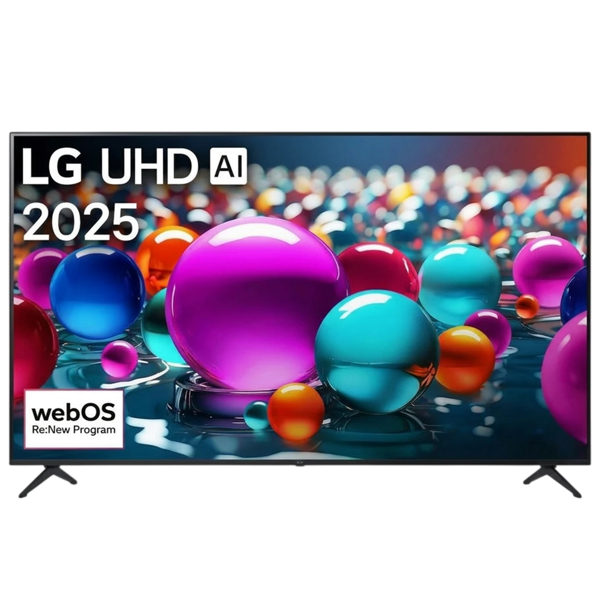 LG UHD AI 4K Smart Television UA85006LA - 4K UHD Display -Cinematic -Gaming Optimization - AI Magic Remote - webOS - α7 AI Processor Gen8 -  Black