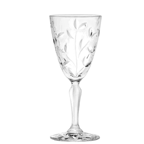 RCR Laurus Wine Glass 3 - 230 ml Capacity - Transparent