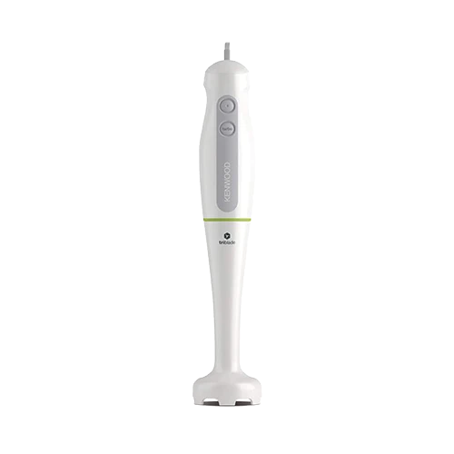 Kenwood Triblade Hand Blender HDP100WG - Powerful 600 W Motor - 1 Speed and Turbo Mode - White