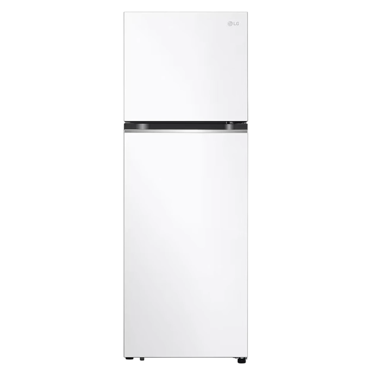 LG Double Door Refrigerator GNB-542GVWP - 12.7 ft. Capacity - Smart Inverter Compressor - Moving Ice Maker - LinearCooling and Door Cooling+ Technology - Multi-Air Flow System - White