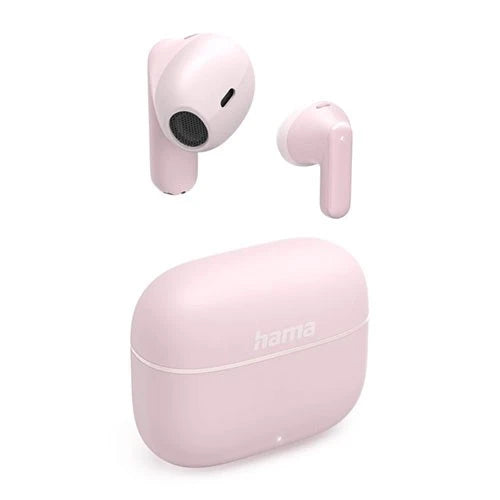 Hama Freedom Light II Bluetooth Headphones With True Wireless Stereo Earbuds and Voice Control - 20 Hour Battery Life - Built-In Microphone
