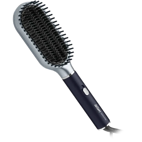 Arzum Revolution AR5158 Styling Brush - Efficient 50W Motor - Ceramic Bristles with Argan and Tourmaline Coating - Advanced Heat Protection - Silver / Black