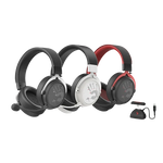 Bloody MR590 Gaming Wireless Headset - Multi-Connectivity Options - 50mm M.O.C.I. Hybrid Diaphragm - 3D Precision Sound - Extreme Low Latency Gaming - Dual-Mic ENC Noise Cancelling