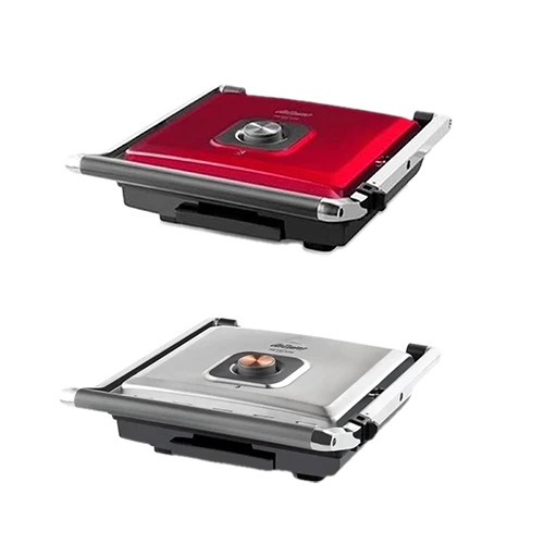 Arzum Metalium Grill and Sandwich Maker AR2022 - 2000 W - Stainless Steel Construction - Adjustable Temperature