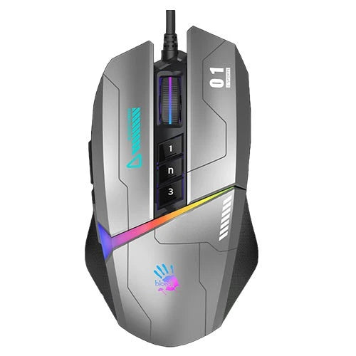 Bloody W60 Max RGB Gaming Mouse - 12,000 CPI - Wired - BC3332-A 10K Sensor