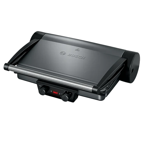 Bosch 3-in-1 Contact Grill TCG4215 - 2000W - Independent Heat Control - Casserole Dish Included - Silver