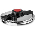 Silampos Traditional Stainless Steel Pressure Cooker no Basket - Silver