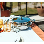 Silampos Yumi Stainless Steel Casseroles - Silver