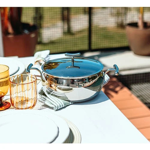 Silampos Yumi Stainless Steel Casseroles - Silver
