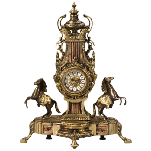 Virtus Antique Table Clock Imperio 5602 - Gold