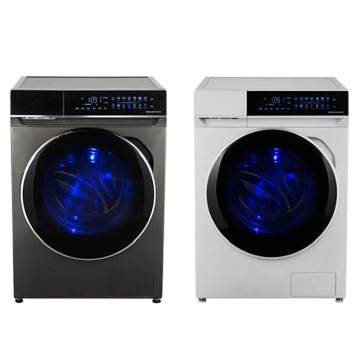 Orado Front Load Washing Machine - 1400 RPM Spin Speed - BLDC Inverter Motor - 14 Wash Programs - Steam Wash - Baby Care Mode - Drum Clean - and Child Safe Features