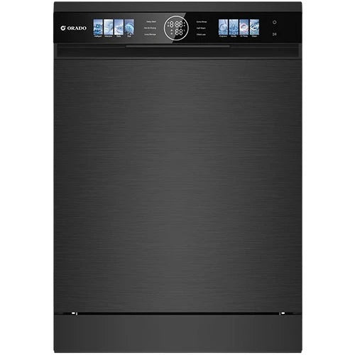 Orado Built-in Dishwasher 60 cm  OR-DW15F31Q - 8 Washing Programs and 15 Set - Inverter Technology - Auto Door Open - Antibacterial Storage