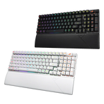 Asus ROG Strix Scope II 96 RX Wireless Gaming Keyboard - 96% - ROG RX Optical - Tri-Mode Wireless - Multi-Function Controls
