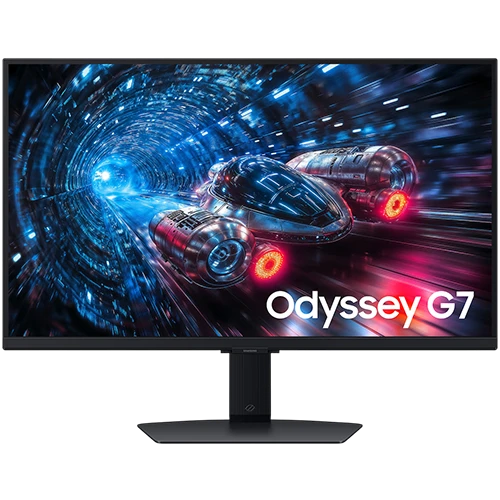 Samsung Gaming Monitor G7 LS27FG706EM - 27 Inch 4K Display - 1ms (GtG) Response Time - Max 4K 180Hz / FHD 360Hz Refresh Rate - IPS Panel - Black