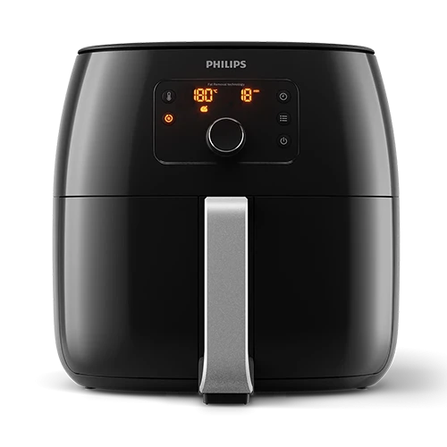 Philips Premium Air Fryer XXL HD9650/91 - 1.4kg Capacity - Fat Removal Technology - Rapid Air Technology - 2200 W - Black