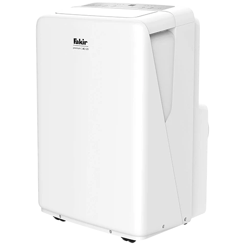 Fakir Premium AC 120 Mobile Air Conditioner - Powerful Cooling Performance 3400W (12,000 BTU) - Multi-Functional Modes - Energy Efficient Operation - White
