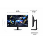 Samsung Odyssey G7 G70D Smart Gaming Monitor - 4K UHD - IPS - 144Hz and 1ms GtG - G-Sync Compatible - Black