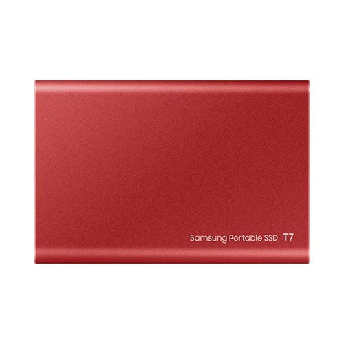 Samsung Portable T7 SSD - 1TB - USB 3.2 Gen 2 - Up to 1,050 MB/s Read and 1,000 MB/s Write