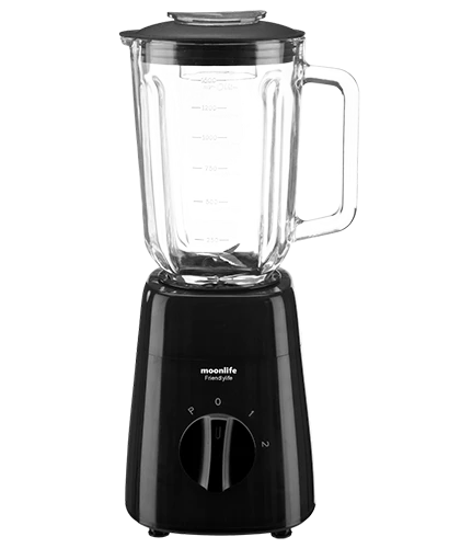 Moonlife Friendlylife Blender MF322 - Powerful Motor 500W - 2 Speeds - 1.5 Liters Capacity Jar