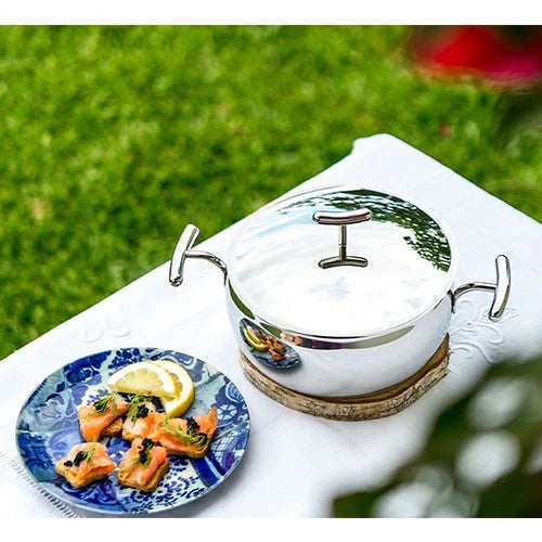 Silampos Yumi Stainless Steel Casseroles - Silver
