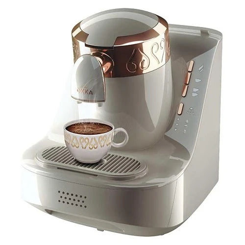 Arzum Okka OK001 Fully Automatic Coffee Machine - 710 W - 1 L Water Tank Capacity - Anti-Spill Technology - Self-Cleaning Function