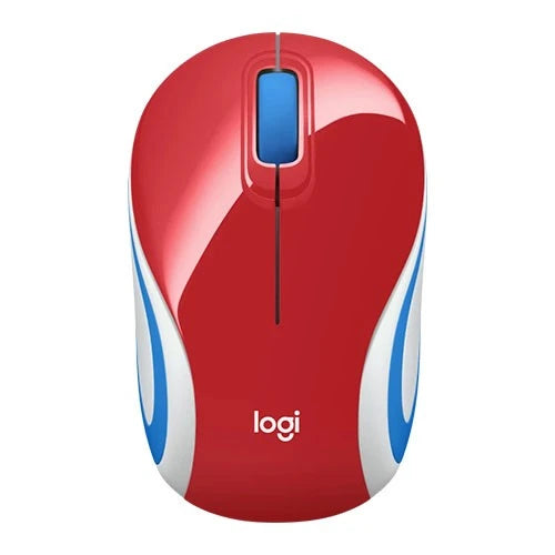 Logitech M187 Mini Wireless Mouse - 1000 DPI - Wireless - Pocket-Size Design