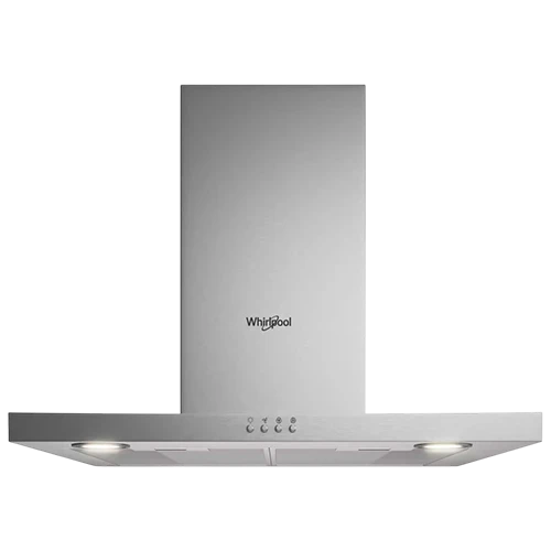 Whirlpool Cooker Hood 60 cm AKR 5583 IX - Flexible Installation - 3 Speed Extraction - 430 m³/h Airflow Rate - Washable Aluminium Filters - Low Energy Consumption - Silver