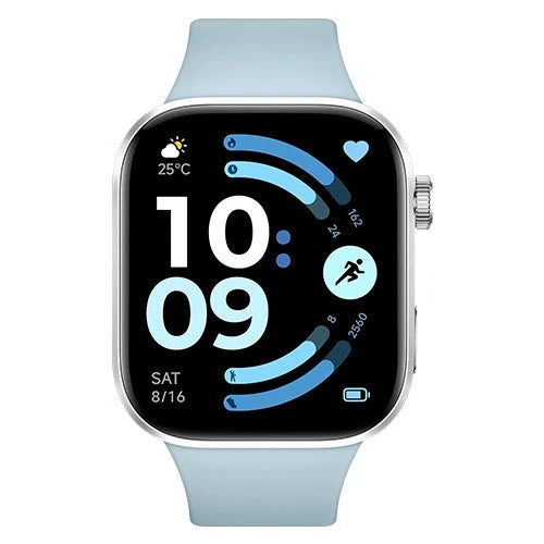Redmi Watch 6 Smart Watch - 2.07 Inch AMOLED Large Display - Dual Button Control and Bluetooth Calling - 5ATM Water Resistance - 24 Day Battery - Professional Health Tracking