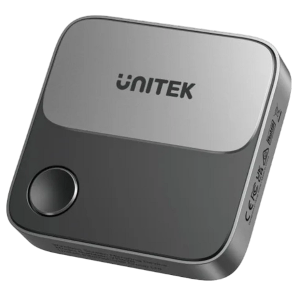 Unitek Adapter Wireless Screen Mirroring Device V1162B - 4K@60Hz Output - Wireless Screen Mirroring - Up to 8m Signal Range - Wide Compatibility - Black