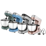 Fakir Arya Stand Mixer - 1500W High-Performance Motor - 5L Stainless Steel Bowl - 6 Speed Settings