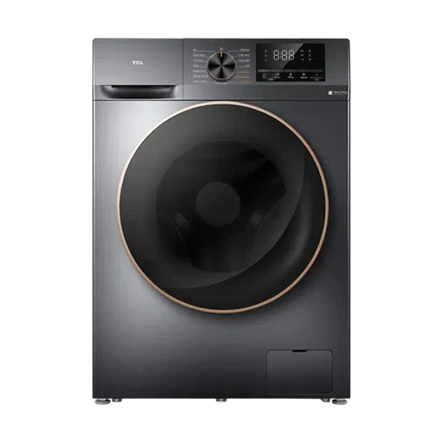 TCL Front Load Washer & Dryer Combo C210WDG - 10/6 Kg and 1200 RPM Spin Speed - DD Inverter Motor - 16 Smart Programs - Child Lock - Dark Gray
