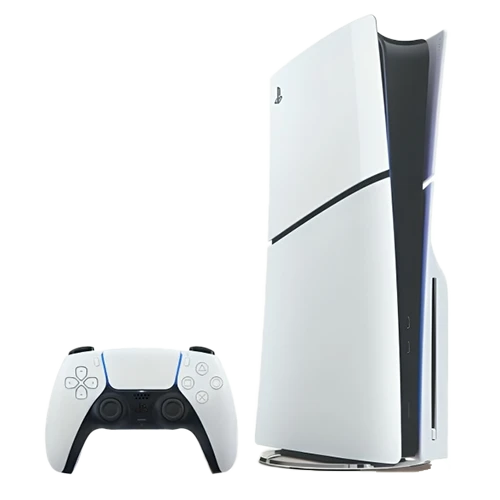 Sony PlayStation 5 Slim CFI-2016 European - 1TB SSD Storage - 4K HDR Support - White