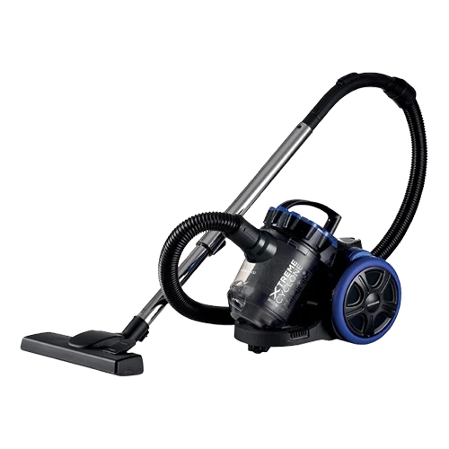 Kenwood VBP50.000BB Canister Vacuum Cleaner - 1800W - High Suction Power - Multi-Surface Cleaning - Multi-Cyclonic Technology - Anti-Bacterial HEPA Filter - Black