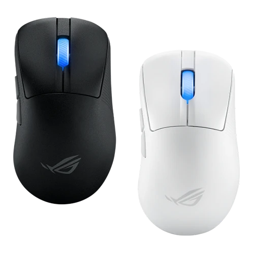 Asus ROG Keris II Ace Gaming Mouse P714 PN-90MP03N0-BMUA - 42,000 DPI - Wireless - 54g Ultralight Shell