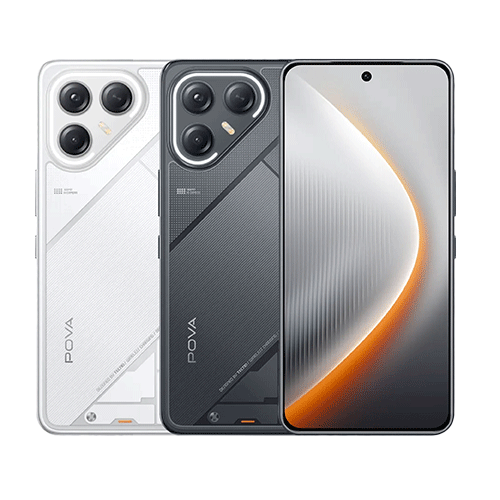 Tecno Pova 7 Ultra 5G Smartphone Dual Sim - 256 GB Rom - AMOLED 144Hz Display - 108MP Dual Camera - 6000mAh Battery - Dimensity 8350 Ultimate Processor - 70W Ultra Charge