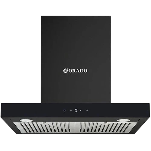 Orado Cooker T Shaped Hood OR-TS62B 60cm - Touch Control - 3 Speed Levels - Black + Free Gift: Orado Kettle ORK3100 or Hair dryer ORH5951
