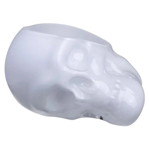 Pasabahce Memento Mori Decorative Object Opal White