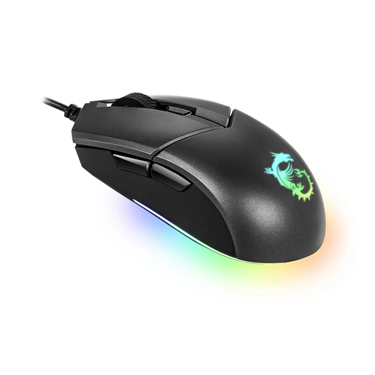 MSI Clutch GM11 Gaming Mouse - 5000 DPI - Wired - Symmetrical Design