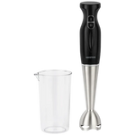 Krypton Hand Blender KNHB6078 - 200W Efficient Motor - 500ml Processing Capacity - Single Speed Control - Stainless Steel Construction - Black