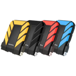 Adata HD710 Pro External Hard Drive - Extreme Durability - Shock Vibration Sensors - USB 3.2 Gen 1 5Gbps - Military Grade Shock Proofing - ToGo Smart Backup Software