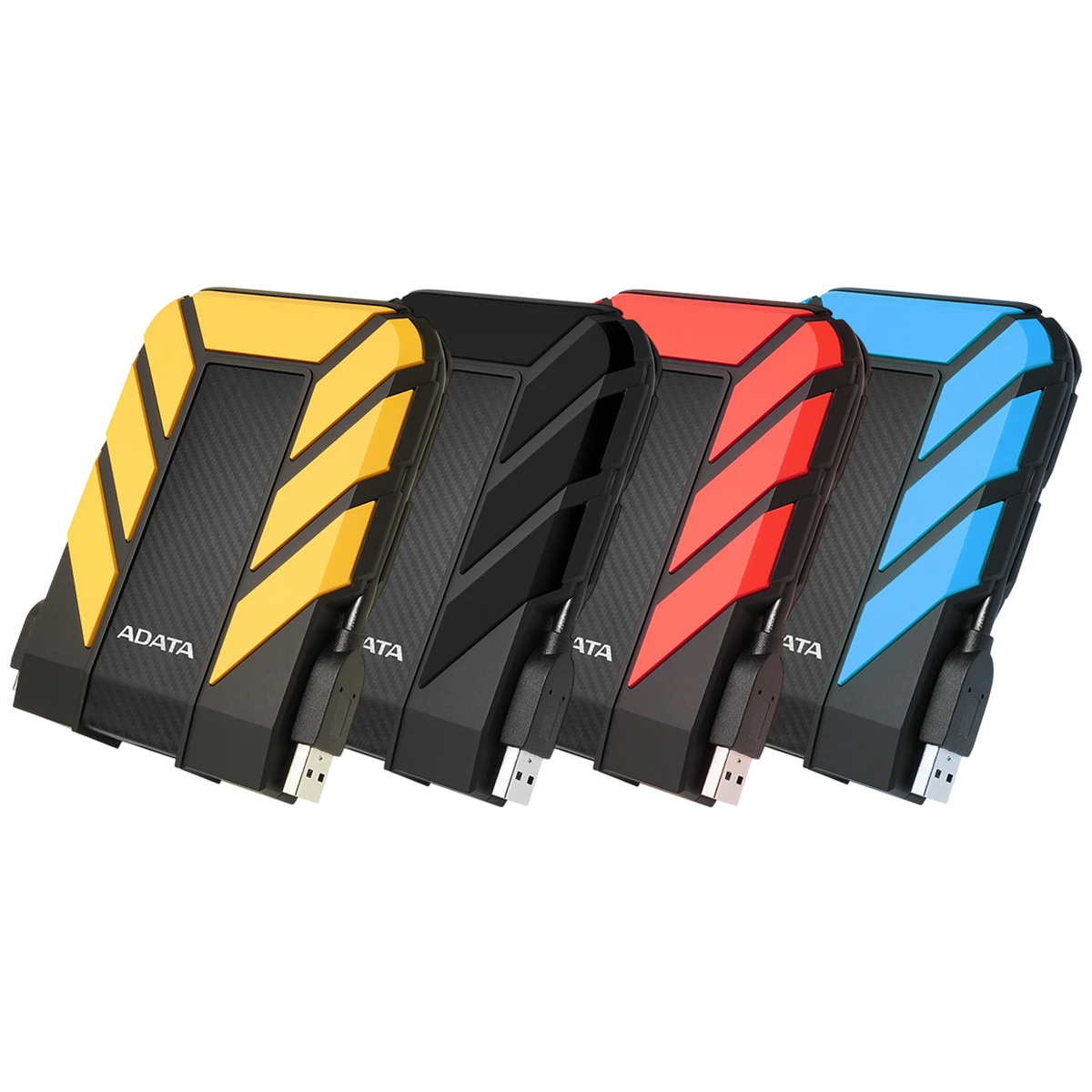 Adata HD710 Pro External Hard Drive - Extreme Durability - Shock Vibration Sensors - USB 3.2 Gen 1 5Gbps - Military Grade Shock Proofing - ToGo Smart Backup Software