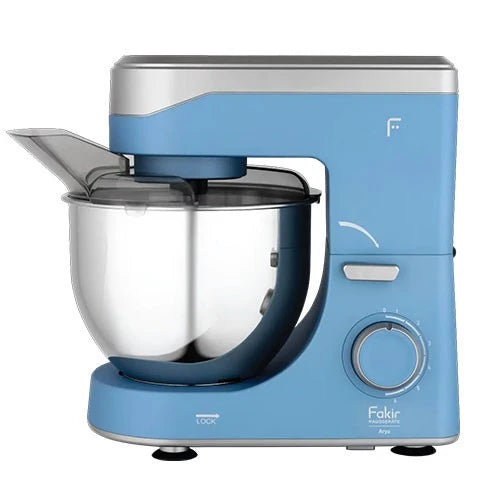 Fakir Arya Stand Mixer - 1500W High-Performance Motor - 5L Stainless Steel Bowl - 6 Speed Settings