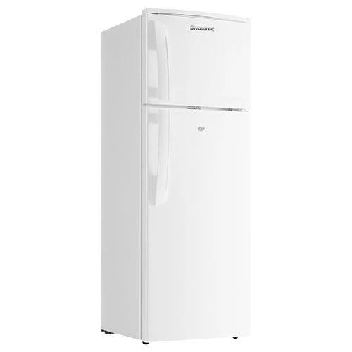 Shownic Top Mount Refrigerator RF-DFT2701 - 7.7 ft. Capacity - Tropical Compressor - Direct Cooling System - External Condenser Grid - Secure Door Lock - LED Interior Lighting