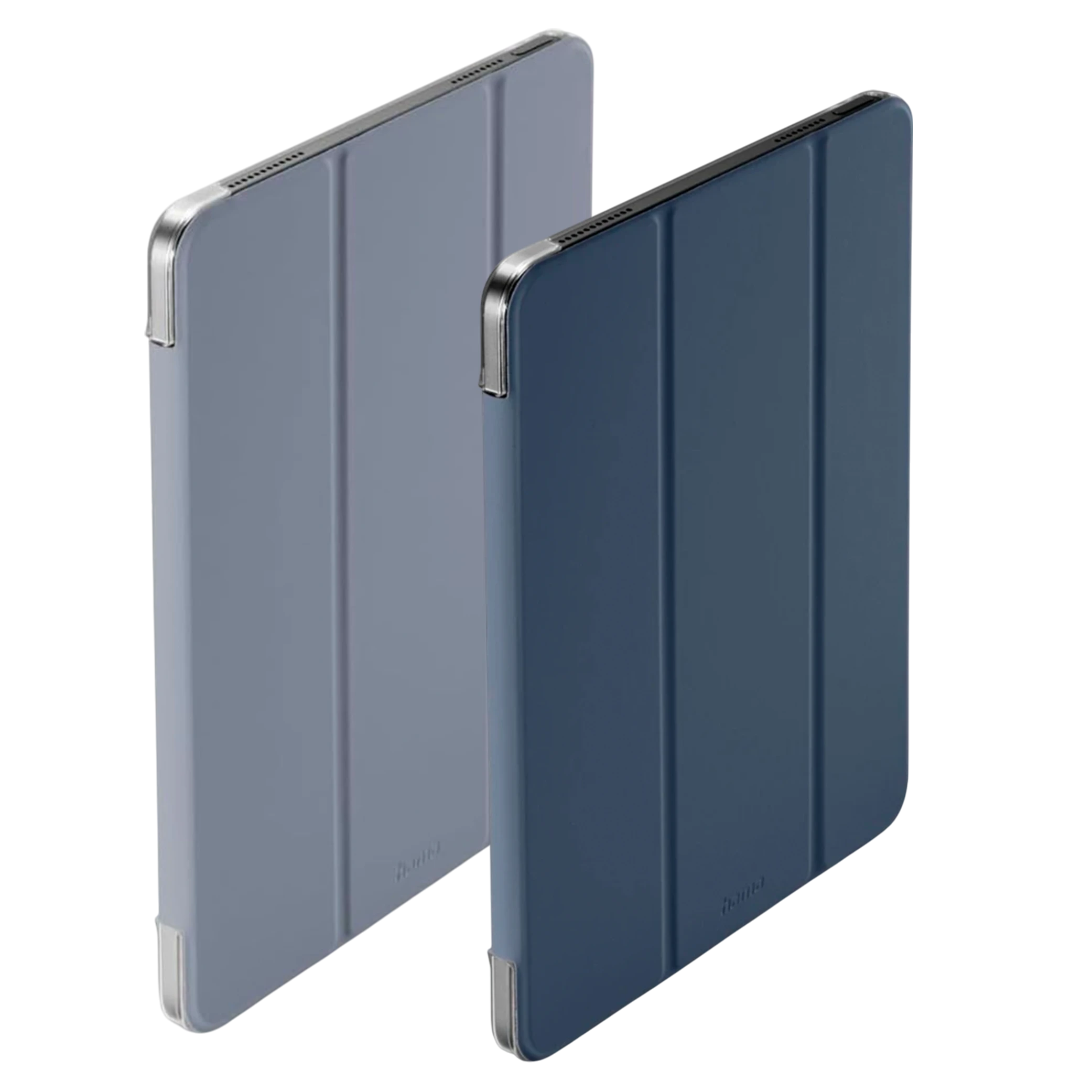 Hama Fold Clear Tablet Case - Protective Portfolio Cover For Apple iPad Air 13" 2024 - Auto Wake/Sleep Function - Transparent Hard Back with Foldable Stand