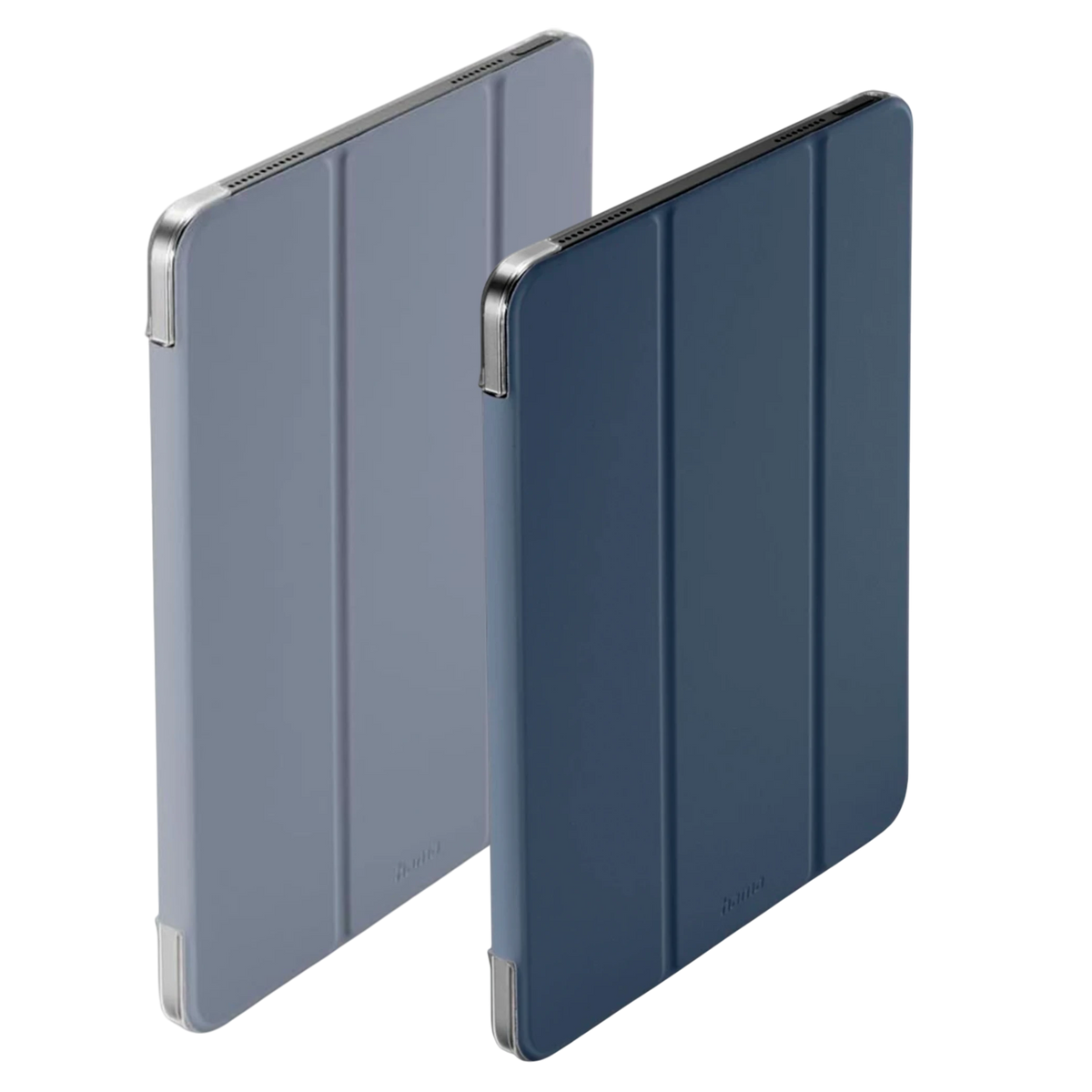 Hama Fold Clear Tablet Case - Protective Portfolio Cover For Apple iPad Air 13" 2024 - Auto Wake/Sleep Function - Transparent Hard Back with Foldable Stand